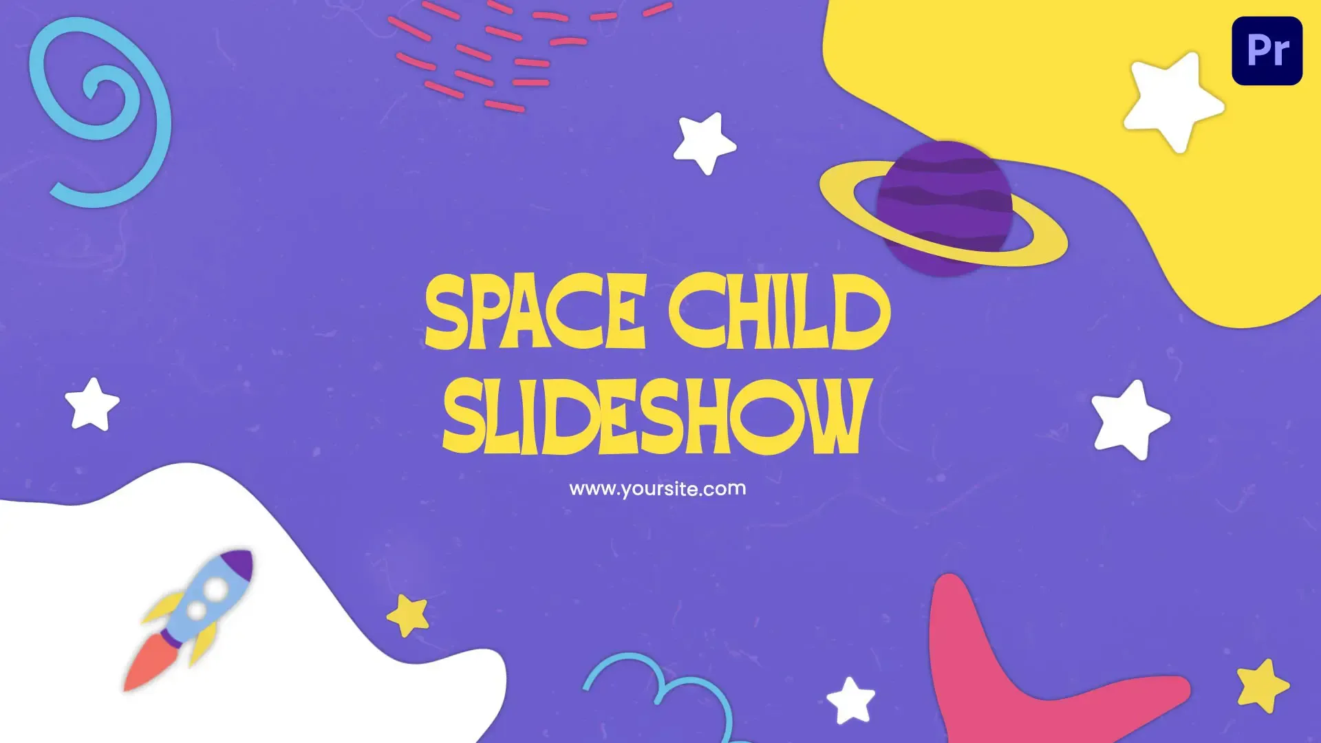 Little Astronaut Themed Photo Slideshow